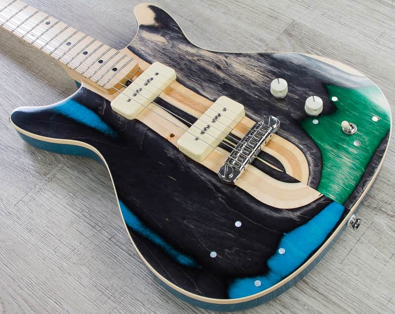 Prisma Syndicate Custom Electric Guitar, McNelly P90 Pickups, Mono Gig Bag (Open Box) image 1
