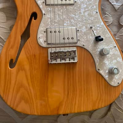 Fender American Vintage II 1972 Telecaster Thinline [Like New }Aged Natural Maple Fingerboard (V11084) image 4