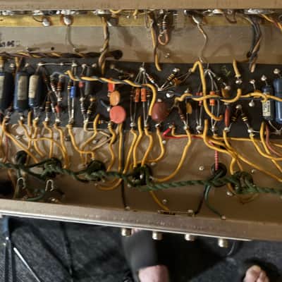 Fender Super Reverb 2-Channel 40-Watt 4x10" Guitar Combo 1963 - 1967 - Black Panel image 14
