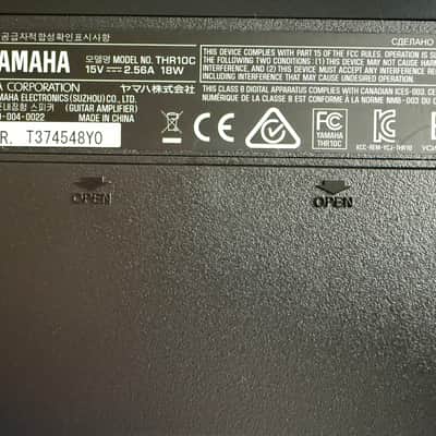 Yamaha THR10C Classic 10-Watt 2x3" Stereo Digital Modeling Guitar Combo 2013 - 2018 - Black image 5