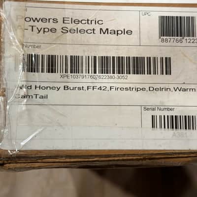 Powers Electric A-Type Select Maple @AIFG image 5