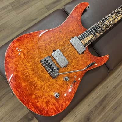 Koca Guitars [Ikeshibu Used Goods Festival Item] USED Light 6 String (Burl Maple Top / Pale Moon Ebony / Birds Eye Maple Neck) Coca Guitars image 9