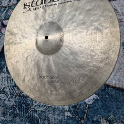 Istanbul Agop 20" Traditional Original Ride - Clean, Used image 3