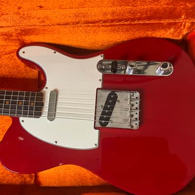 Fender American Vintage II '63 Telecaster 2022 - Present - Crimson Red Transparent image 2