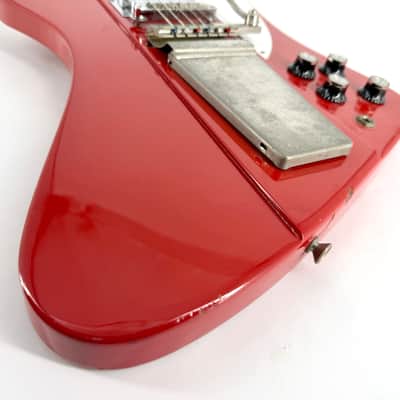 1990 Gibson Firebird V Reissue - Cardinal Red image 12