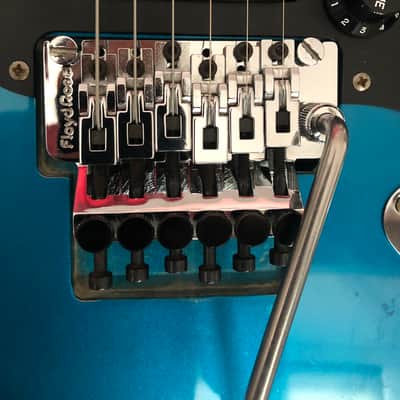 Kramer JK LK Pacer deluxe 1980’s Metallic Blue (teal) image 2