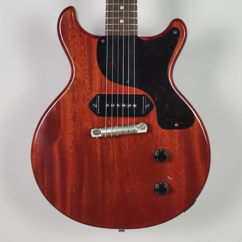 Vintage 1960 Gibson Les Paul Junior Double Cutaway - All Original - Very Clean - No Mods/No Breaks - Cherry image 1
