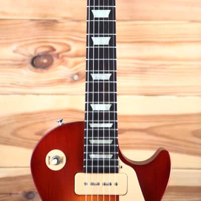 Gibson Les Paul Studio '50s Tribute with P90s 2011 - Worn Heritage Cherry Burst image 4