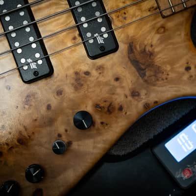 RKM bass Singlecut 5 Custom Order 2020's - Natural - Ultra boutique. image 14