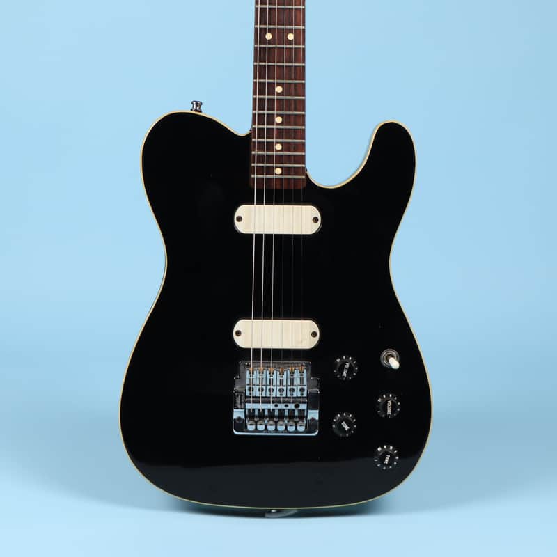 1983 Fender Elite USA American Telecaster Black image 1