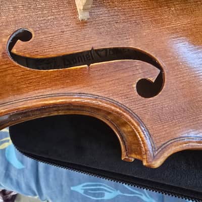 Beautiful One Piece Back Daniel Moinel 4/4 1948 Professional Violin, perfectly setup in Edinburgh and played in professional Orchestra, Warm Silvery big sound, incredibly easy to play. Suitable for orchestra or soloist playing. image 5