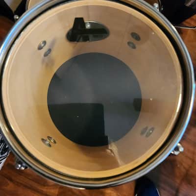 Ludwig 6 8 10 Concert Toms - Black Excellent Condition image 7