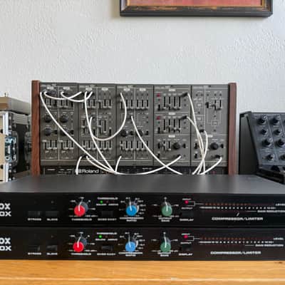 DBX 160X - PAIR WITH RARE AB1 CARDS INSTALLED image 1