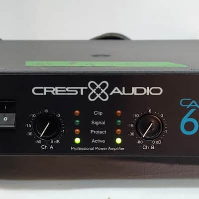 Crest Audio Professional Power Amplifier Model CA-6 Amplifier image 3