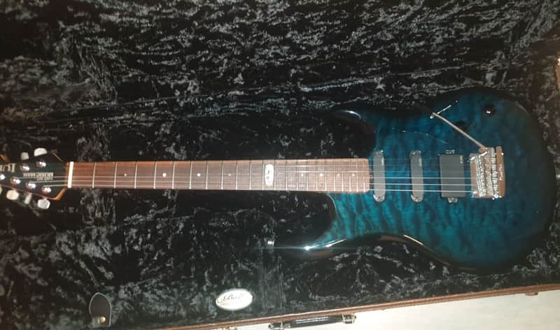 Musicman Luke 2 II BFR Bahama blue Burst | Reverb