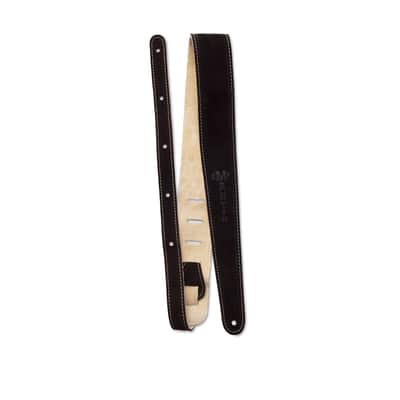 Martin Adjustable Suede Guitar Strap - Brown/Tan image 1
