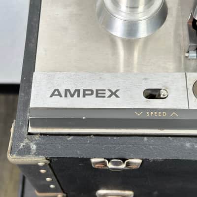 Ampex AG-350-2 Stereo Analog Tape Machine Transport w/ Original Case image 4