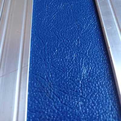 Paiste RARE, Vintage, Collectable flight case 24" 80s - Blue and chrome with red logo image 11
