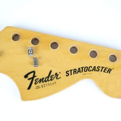 1977 Vintage Fender Stratocaster Maple 3-Bolt NECK USA Strat 1970s CBS-Era image 13
