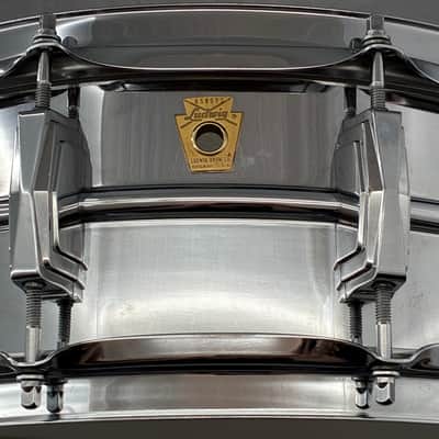 Vintage 1968 Ludwig LM410 5x14 Super Sensitive Snare Drum #659573 image 2