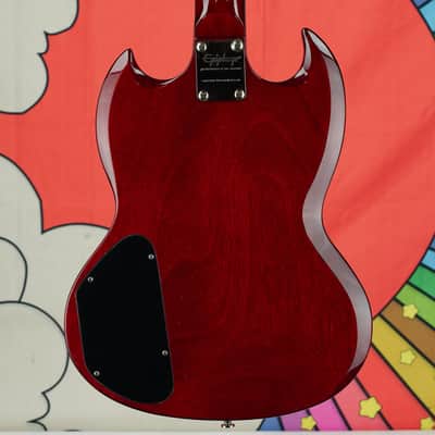 Epiphone EB-0 Series EBG0CHCH1 Electric Bass, Cherry Finish image 5