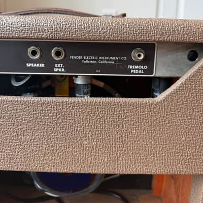 1963 Fender Princeton 6G2 Brownface Guitar Amp image 11