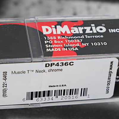 DiMarzio DP436C Muscle T Neck Pickup - Chrome - Tele / Telecaster image 2