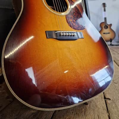 Blazer & Henkes Phoenix Deja Vu 1999 Sunburst Acoustic Guitar image 15