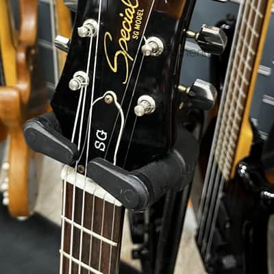 Epiphone SG Special Black electric guitar without pickguard image 3
