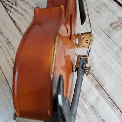 Copy of Franz Joseph Pfretschner 1/2 size violin with Glasser bow and case image 4