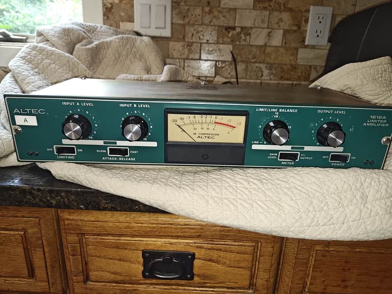 Altec 1612A Limiter Amplifier FET Compressor Mic Preamp Rare Vintage image 1