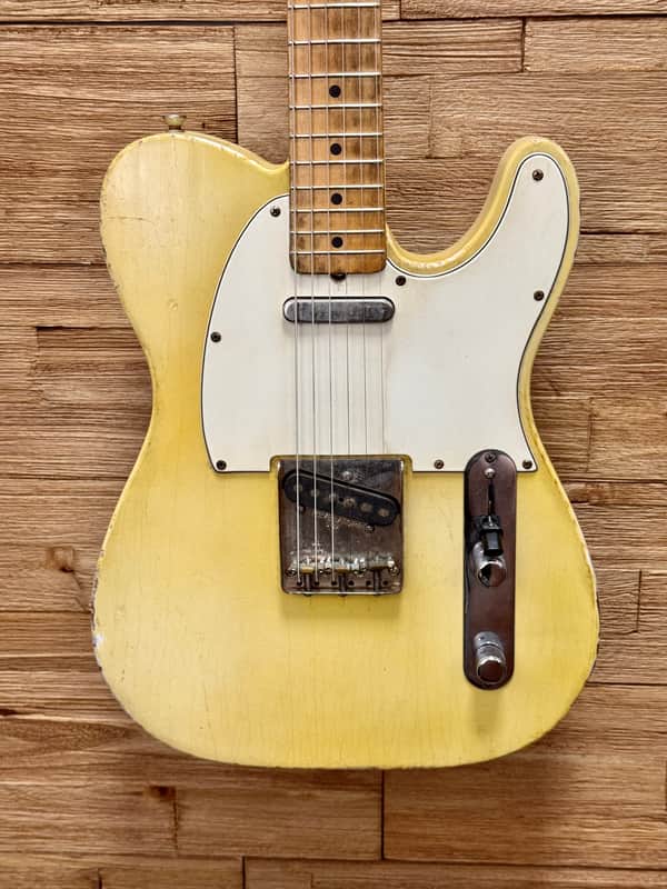 Revelator Retro Sonic T style guitar -White Guard- 2023 - 6lbs 7oz Budz Pickups w/case image 1