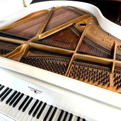 White Baby Grand Piano | Hardman Queen Anne Art-Case Designer image 7