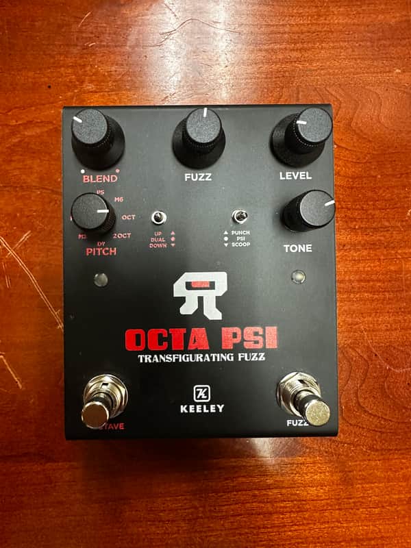 Keeley Octa Psi Transfigurating Fuzz 2024 - Black image 1