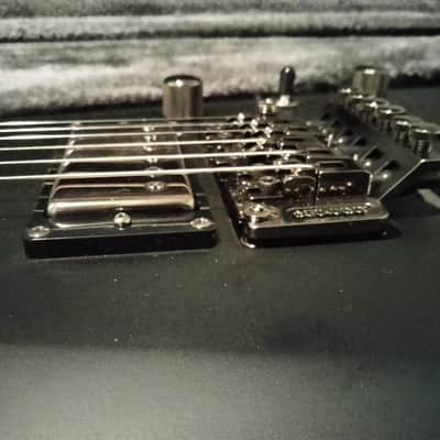 2021 Kramer Nite-V Plus (Floyd Rose)-Kramer OHSC-Jet Black Satin image 12