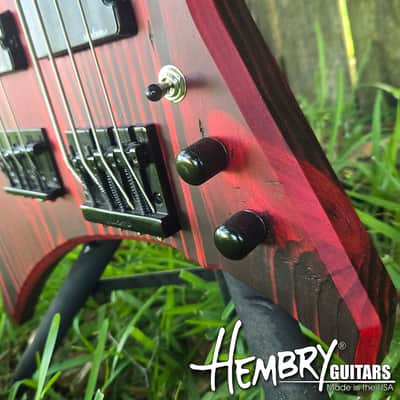 HEMBRY / Jackson Warrior hybrid doubleneck bass double neck image 5