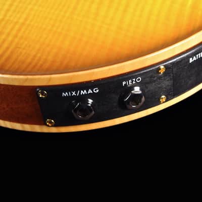 2013 Paul Reed Smith PRS Hollowbody II Artist Package w Piezo Brazilian Livingston Lemondrop image 5