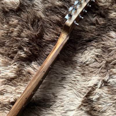 2019 Fender Limited Edition American Acoustasonic Telecaster Exotic Ziricote Series Neck image 10