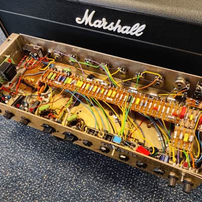 LARRY DINO JM-601 3-Channel Ultra High Gain Amp (on a 1970 JMP-50 Chassis) image 8