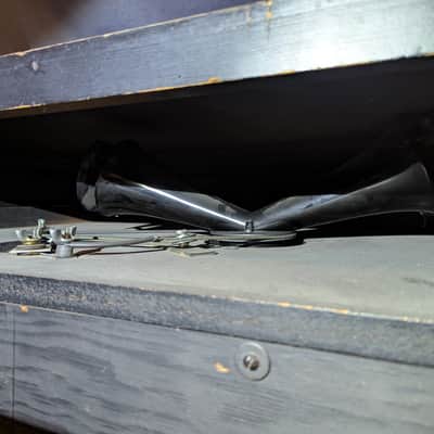 Hammond CV Organ Chop with Leslie 122 Speaker with Trek II TP-2B Percussion Unit - 1940s - 1950s - Ebony image 12