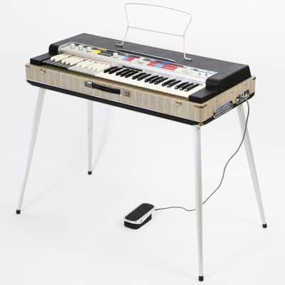 1960s Teisco Teischord GS - 100% Original, Super Rare with Expression Pedal & Sheet Music Stand! image 4
