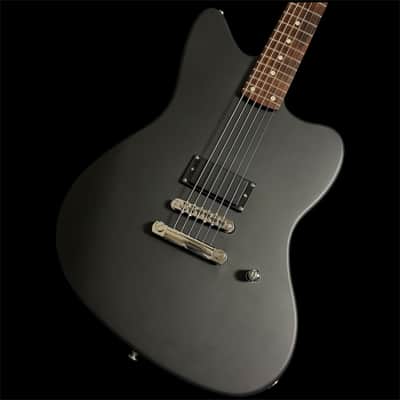 Tone Bakery Jazzbird M Baritone Guitar with Warmoth Neck - Satin Black image 2