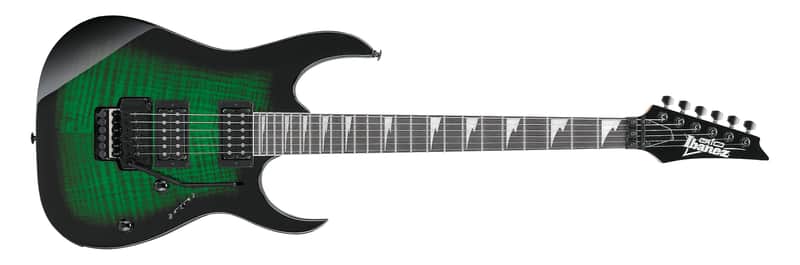 Ibanez GRG320FA Electric - Transparent Emerald Burst image 1