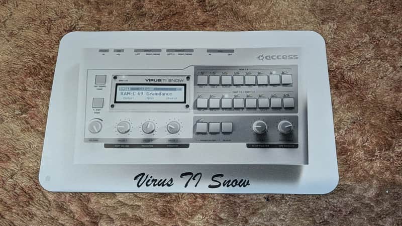 Access Virus TI ハードウェア音源 本体 完動品 0.-Access-Virus-TI-Snow-