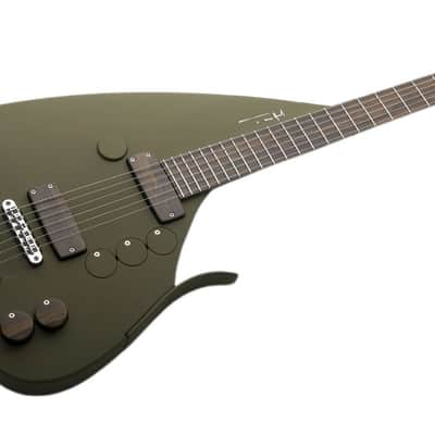 Teuffel Guitars Tesla 2022 Olive / Ziricote. (Authorized Teuffell Dealer) image 6