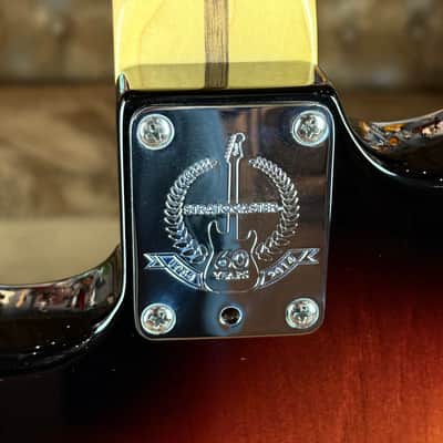 Fender American Standard Stratocaster MN 3-Color Sunburst - 60th Anniversary - incl. Case image 2