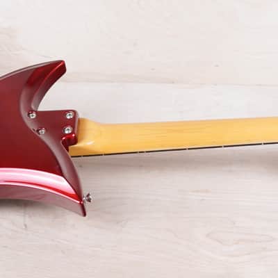 Tokai Blazing Fire Talbo Reissue SSS MIJ 1990's Metallic Red Seymour Duncan HHH Pickups Made in Japan w/ Bag image 8
