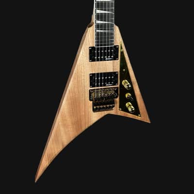 Jackson JS32 MAH Rhoads Flying V Electric Guitar in Natural image 2