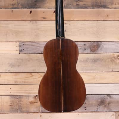 1860's CF Martin Made in New York Style 17 Size 3 Acoustic Guitar Natural w/ Case "Player Condition" image 5