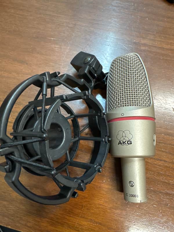 AKG C3000B Large Diaphragm Cardioid Condenser Microphone